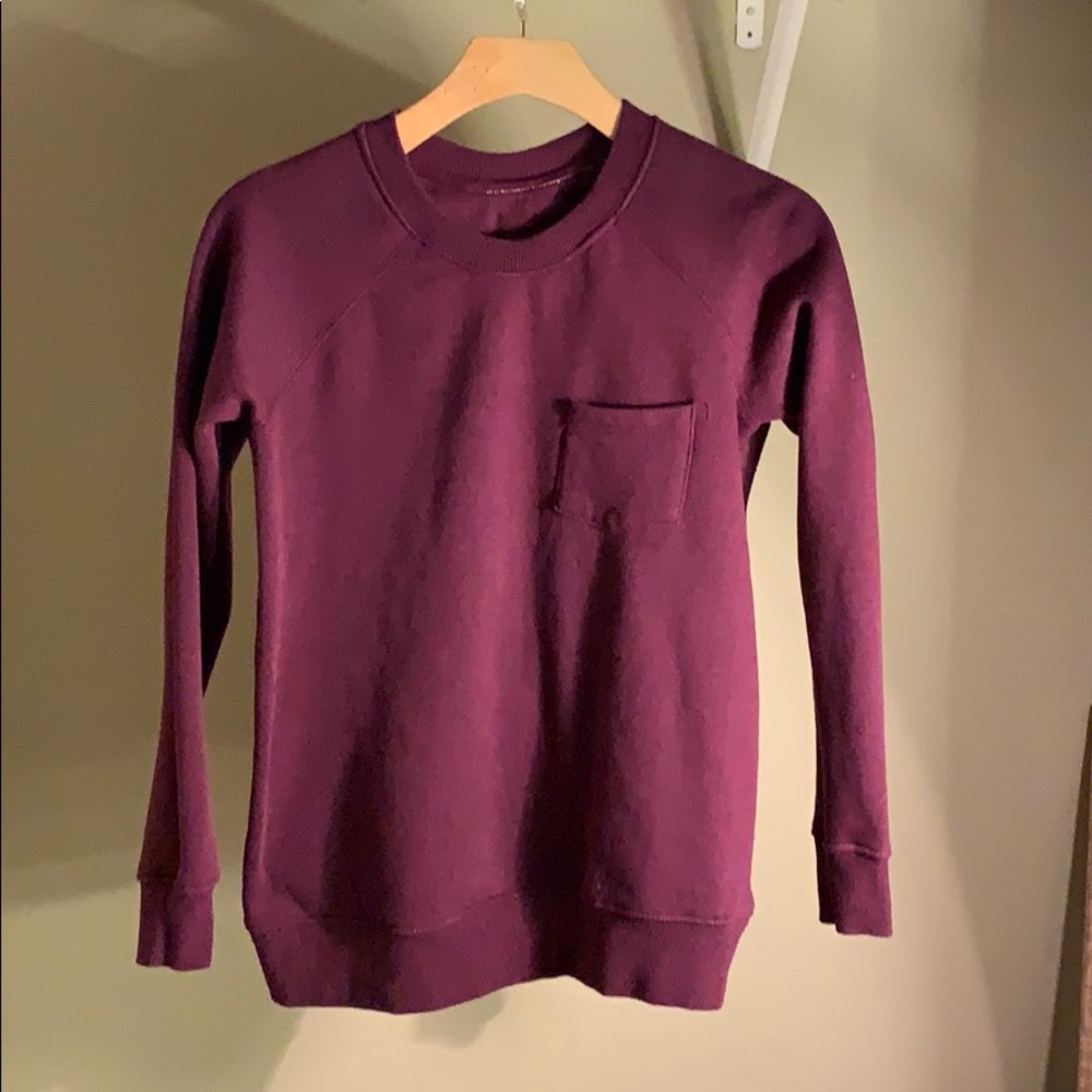 A plum sweater it’s perfect for the winter!
